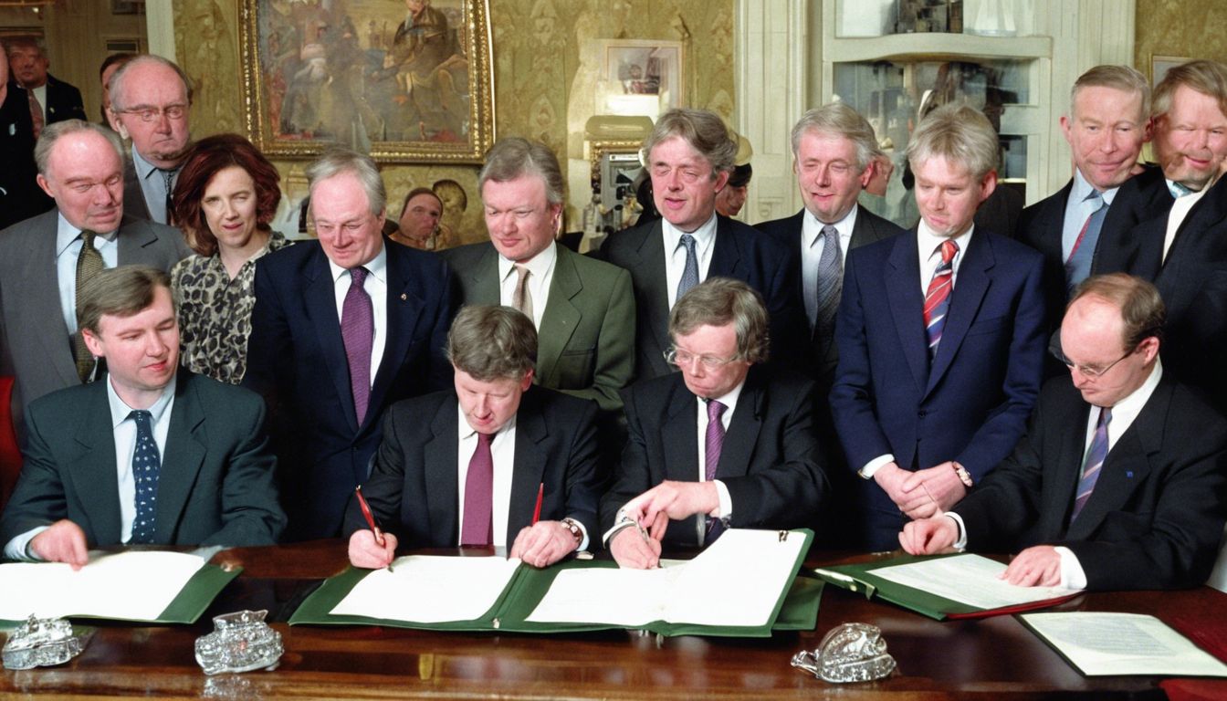 🏛️ The Signing of the Peace Agreement in Northern Ireland (Good Friday Agreement, 1998) - Its significance in ending decades of conflict.