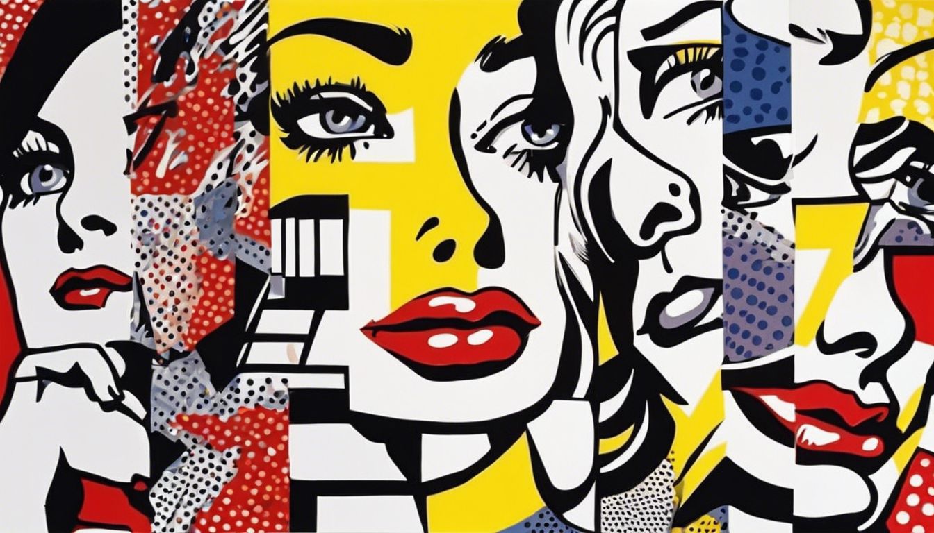 🎨 Roy Lichtenstein becomes a leading figure in the new Pop Art movement (1960s)