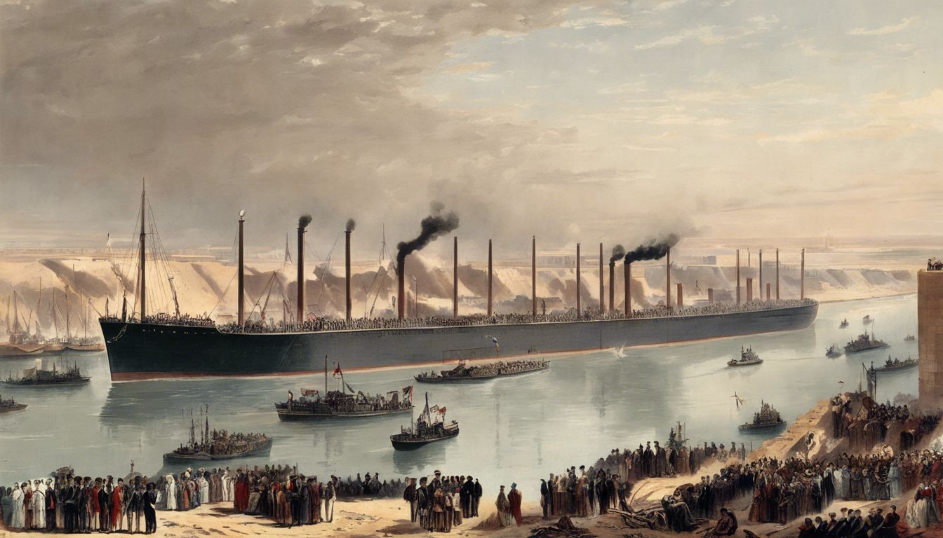 🌍 Opening of the Suez Canal (1869)