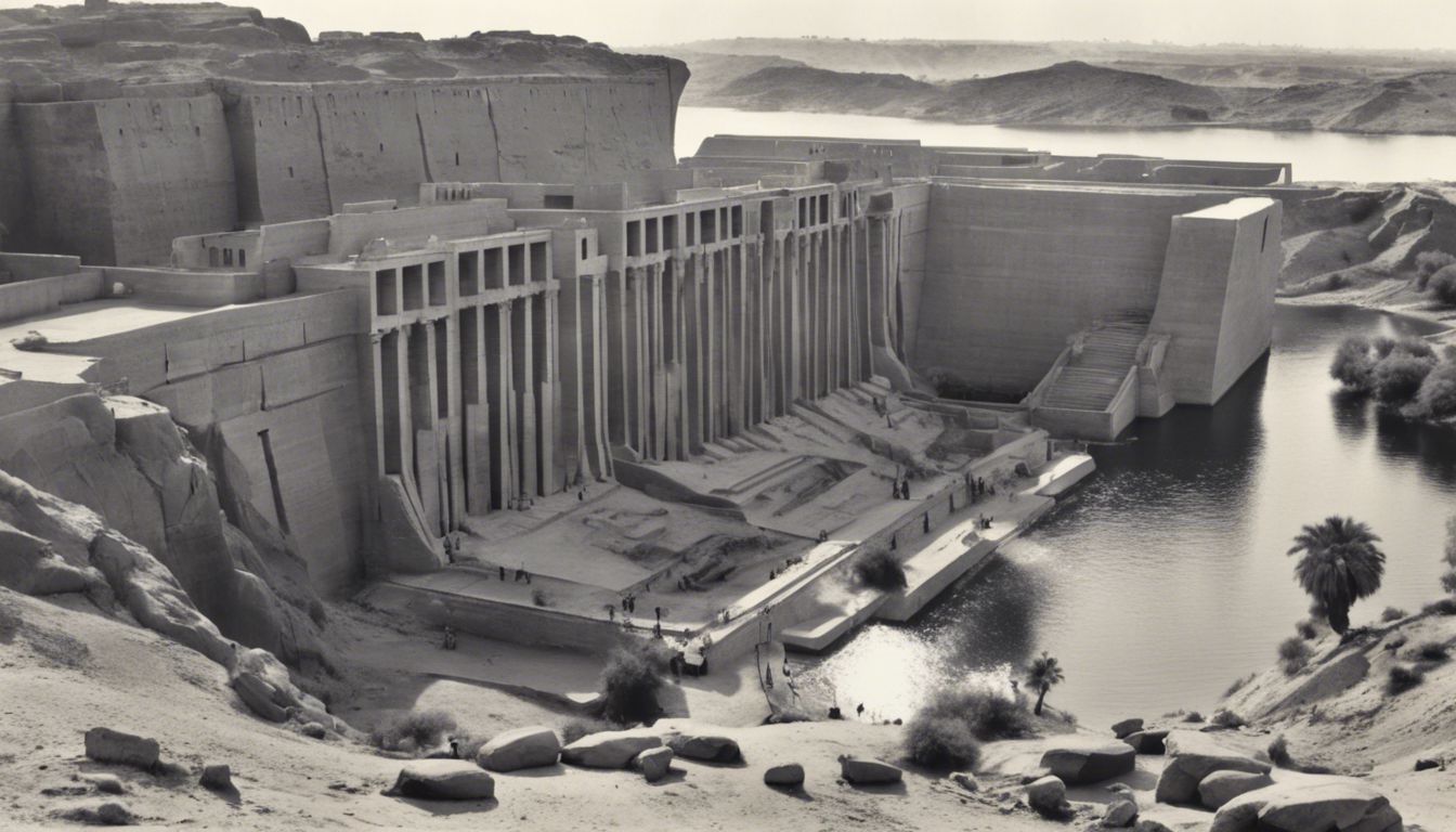 🏛️ Cultural Preservation: The completion of the Aswan High Dam, saving ancient monuments through the UNESCO Nubia Campaign (1970)