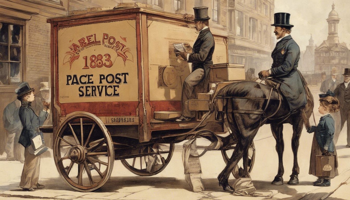 📬 Parcel Post Service Introduced (1883): Transformations in logistics and consumer habits.