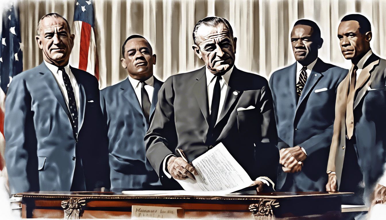 🇺🇸 Civil Rights Act signed by President Lyndon B. Johnson (1964)