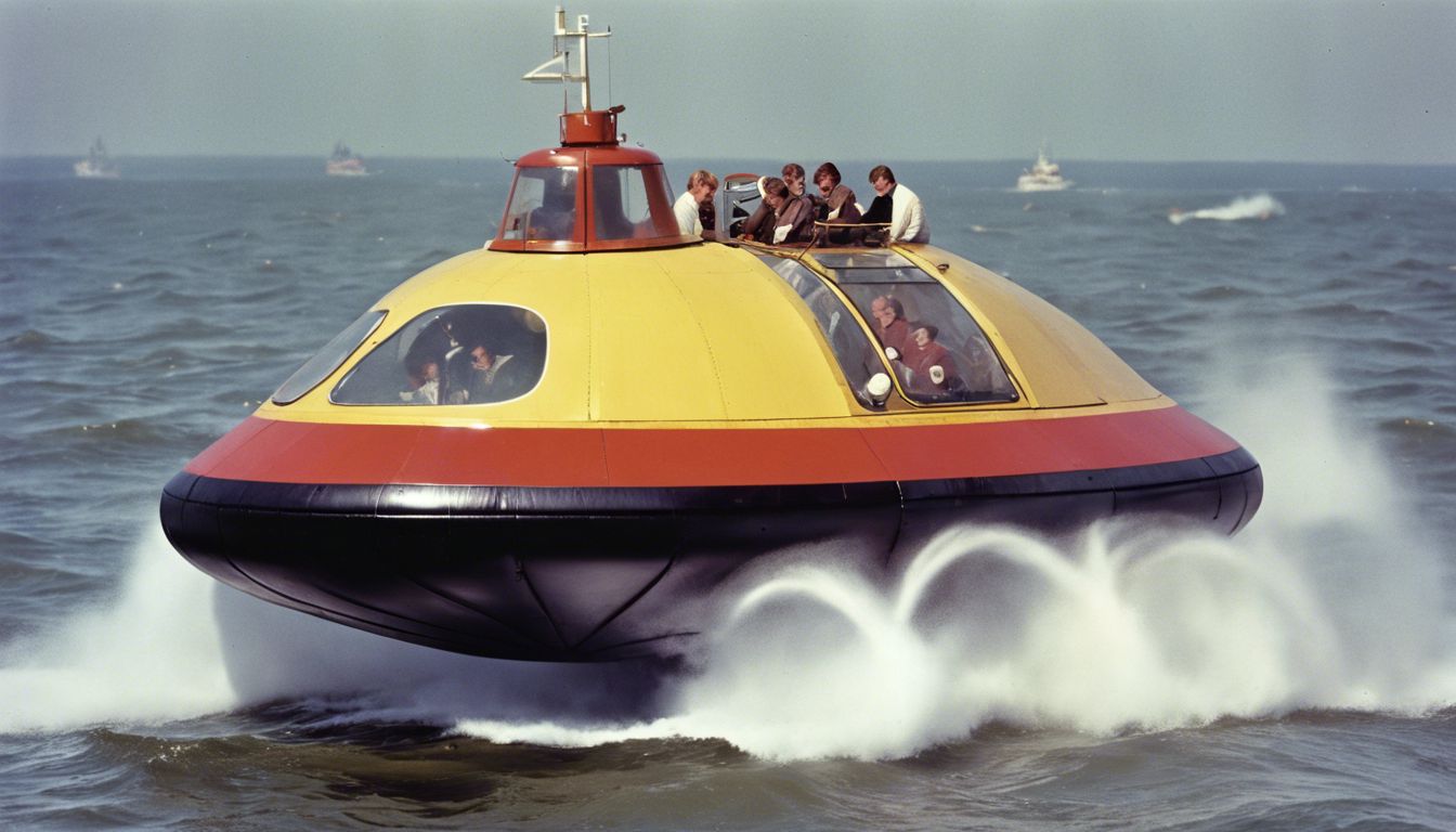 🚢 The hovercraft becomes a practical form of transportation across the English Channel (1968)