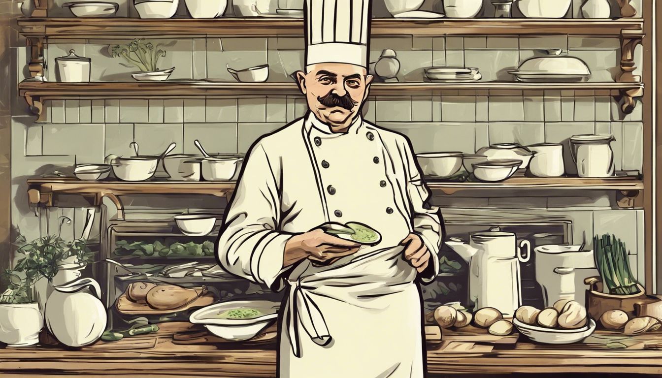 🥘 Louis Diat (1885) - French chef known for inventing Vichyssoise, a cold leek and potato soup, in New York City.