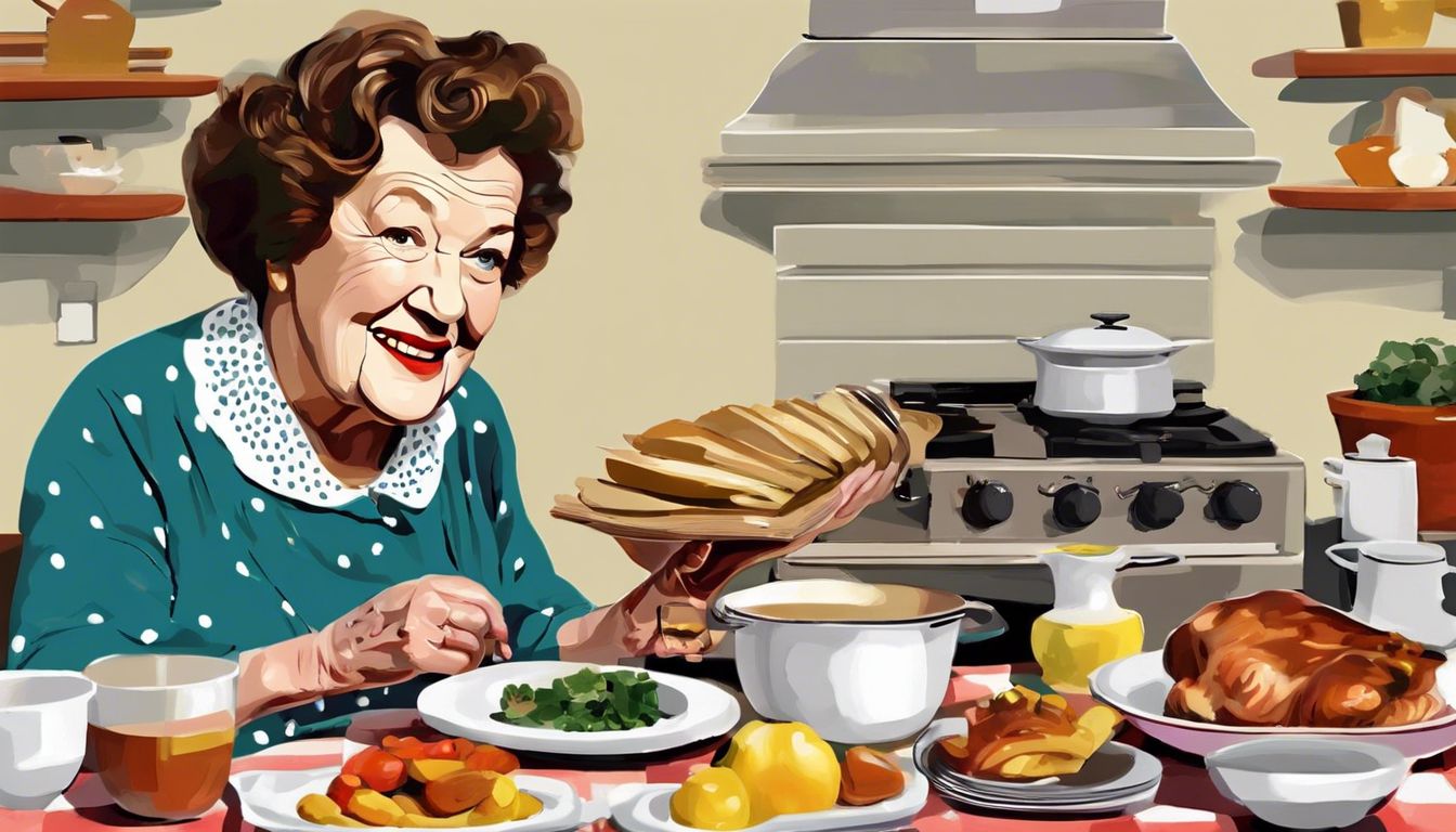 🍳 Julia Child (1912-2004) - Introduced French cuisine to the American public through television and books.