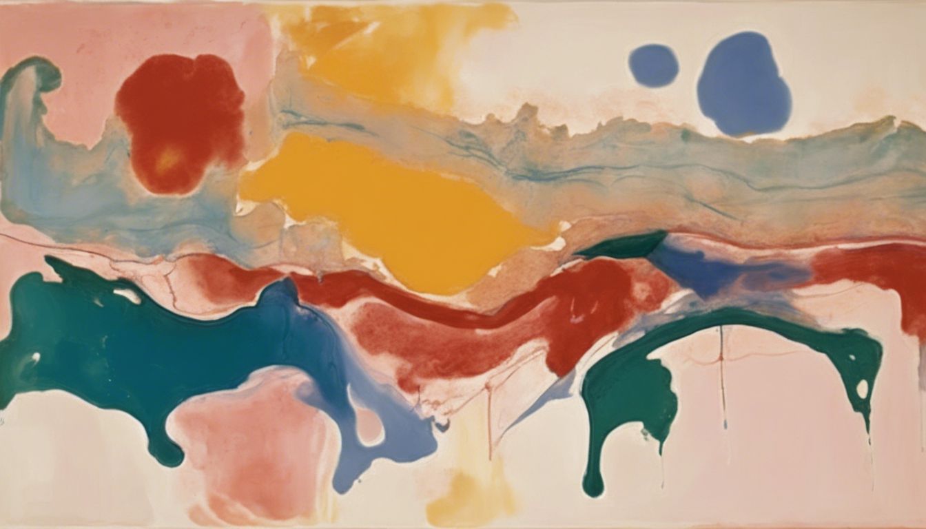 🎨 Helen Frankenthaler (1928) - American abstract expressionist painter.