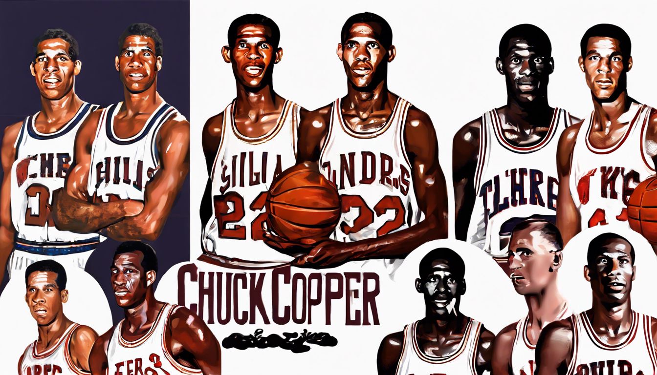 🏀 Chuck Cooper (1926) - One of the first African American players in the NBA.