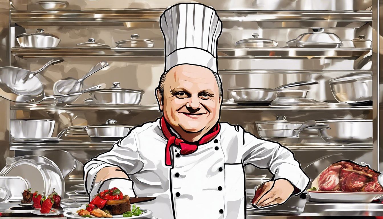 🍽️ Joël Robuchon (1945-2018) - French chef who was titled "Chef of the Century" by the guide Gault Millau.