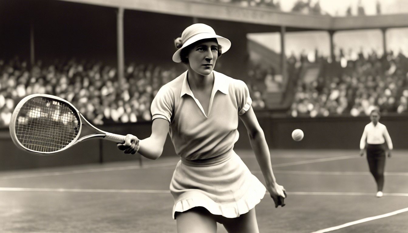 🏅 Suzanne Lenglen (1899-1938) - French tennis player who revolutionized the women's game with her flamboyant style and athleticism.