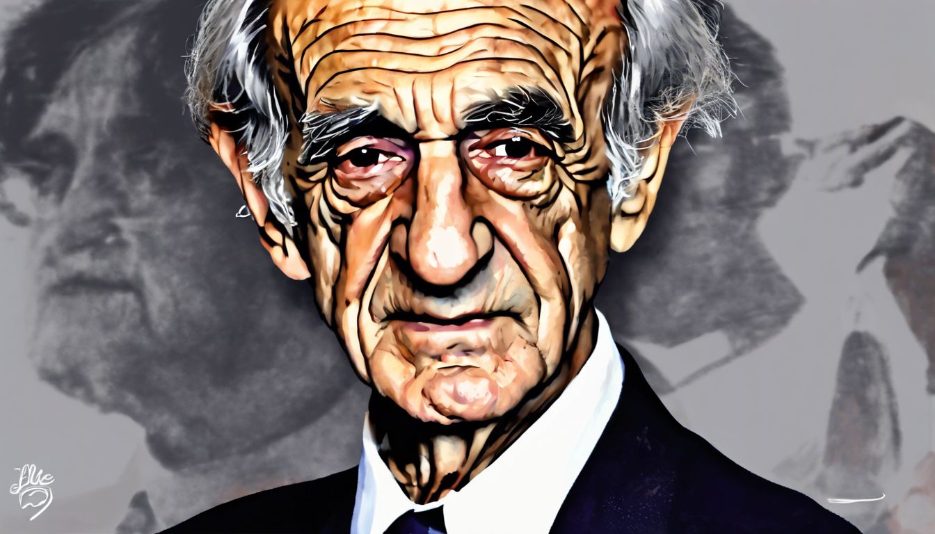 📚 Elie Wiesel (1928-2016) - Romanian-born American writer, professor, political activist, Nobel laureate, and Holocaust survivor.