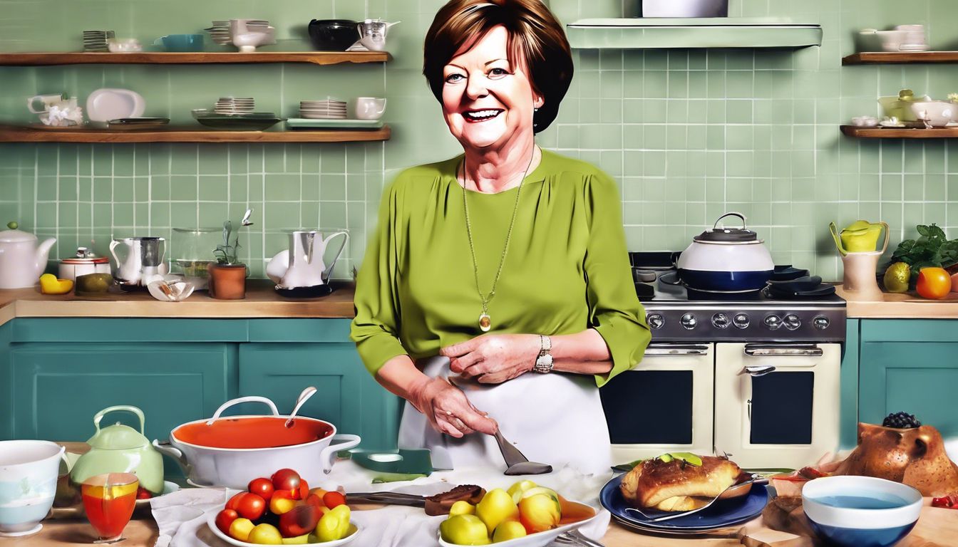 🍴 Delia Smith (1941) - Bestselling British cook and television presenter.