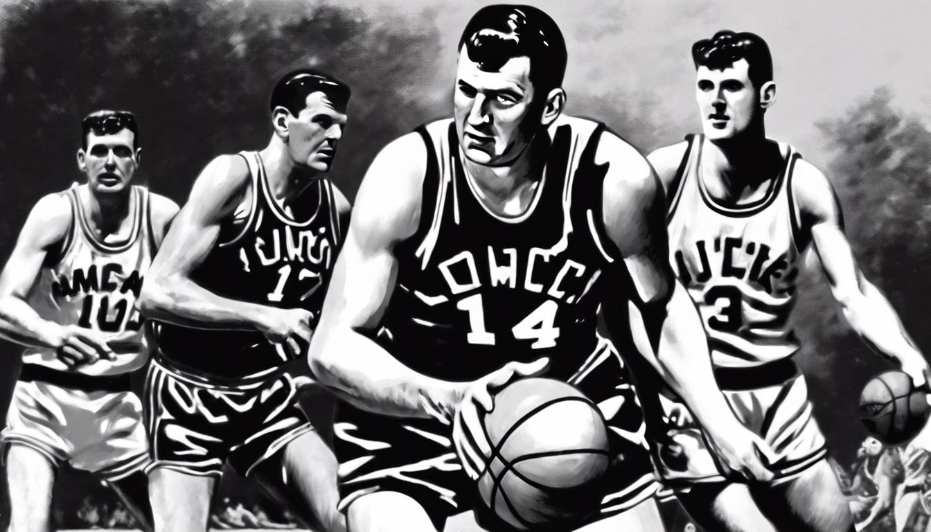 🏀 George Mikan (1924-2005) - American professional basketball player, considered one of the pioneers of professional basketball.