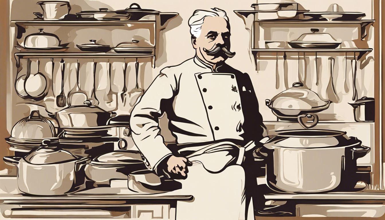 🍴 Auguste Escoffier (1846) - Revolutionized French culinary arts and established modern kitchen management.