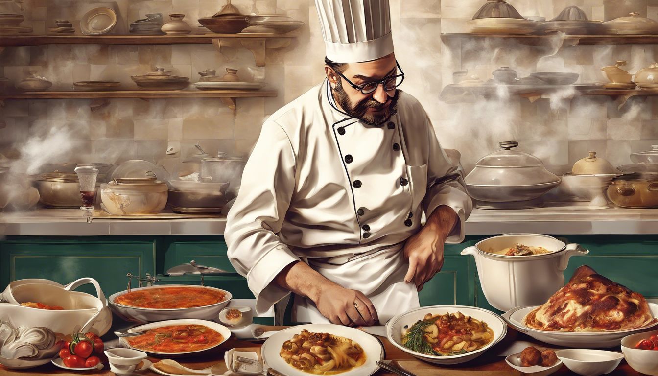 🍴 Ignazio Vian (1841) - Italian chef known for refining traditional Italian dishes and contributing significantly to the spread of Italian cuisine globally.