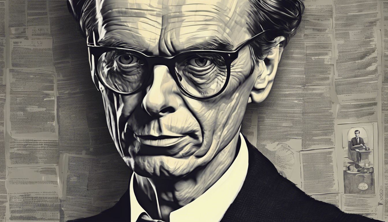 📖 Aldous Huxley (1894-1963) - English writer and philosopher, best known for his dystopian novel "Brave New World".