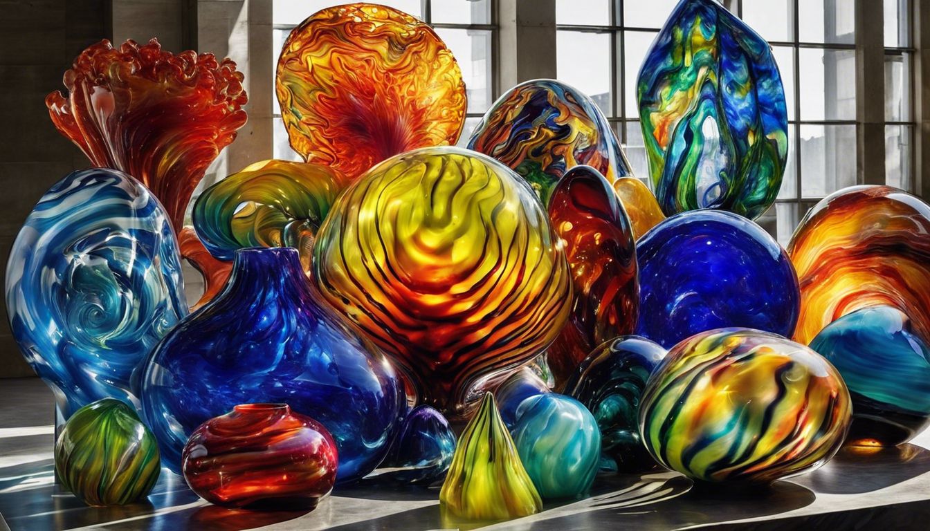 🎨 Dale Chihuly (September 20, 1941) - American glass sculptor and entrepreneur, whose works are considered unique to the field of blown glass, moving it into the realm of large-scale sculpture.
