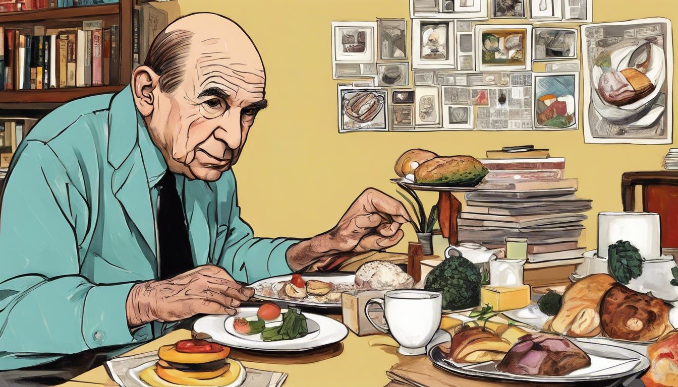 📝 Calvin Trillin (1935) - Writer who frequently explores food through a cultural and personal lens.