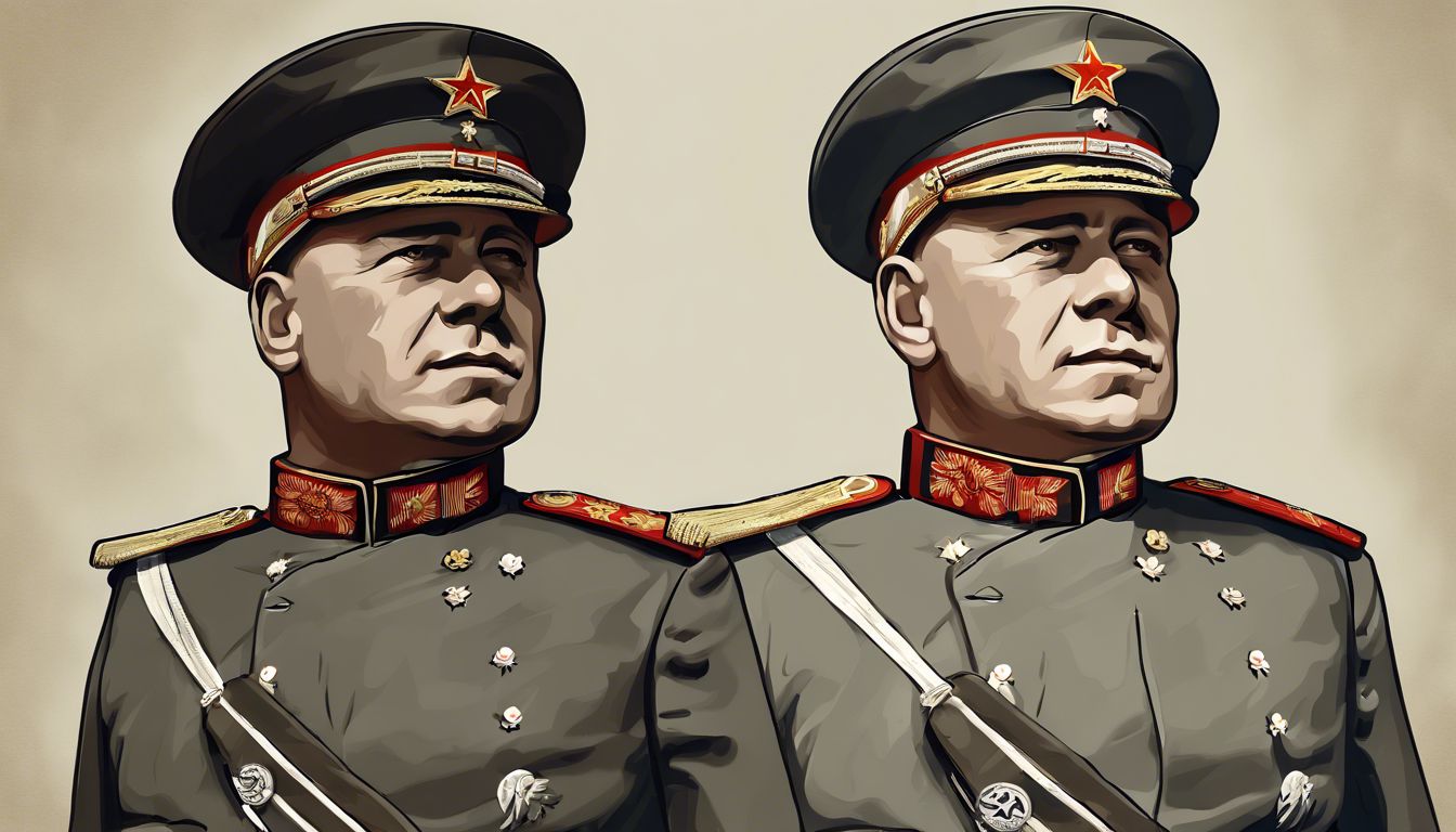 🎖️ Georgy Zhukov (1896) - Soviet general and Marshal of the Soviet Union during World War II.