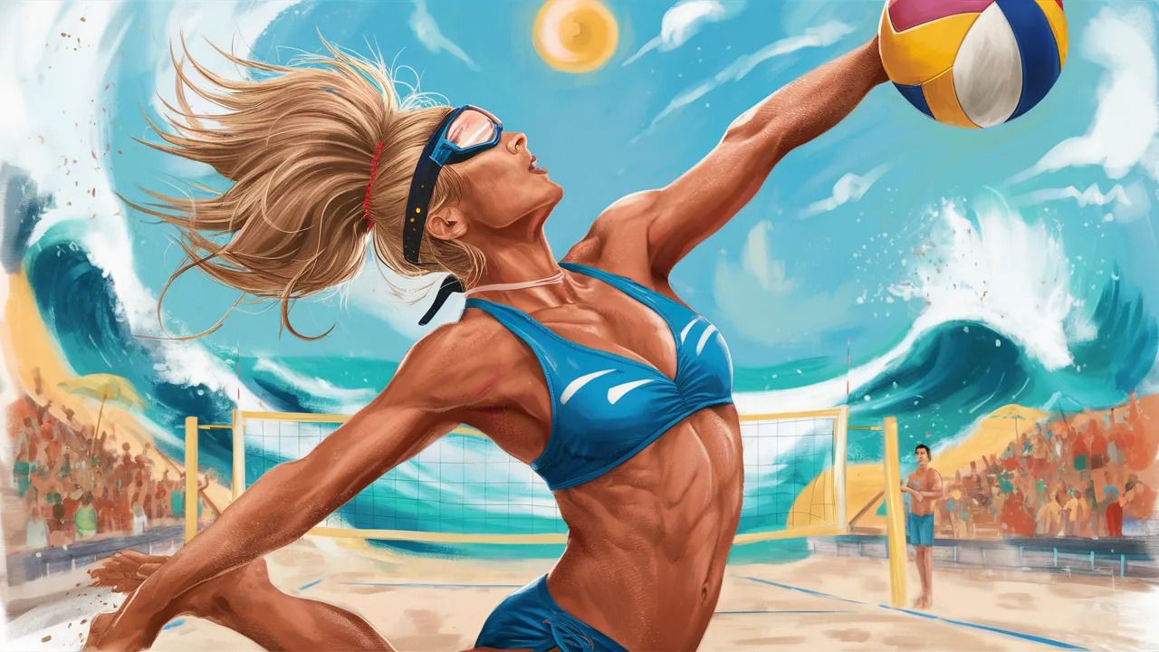 🏐 Misty May-Treanor (1977) - Beach volleyball legend.