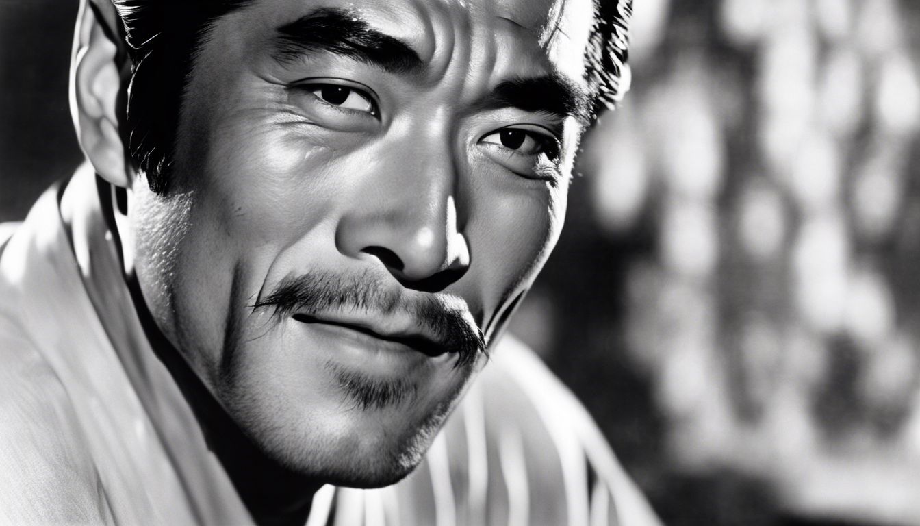 🎭 Toshiro Mifune (1920-1997) - Japanese actor who appeared in almost 170 feature films.