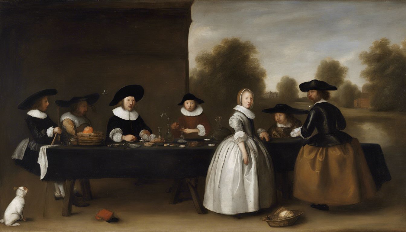 🎨 Gerard ter Borch (1617) - Dutch genre painter, who painted some of the earliest known genre scenes