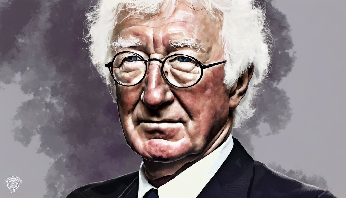 📖 Seamus Heaney (April 13, 1939) - Irish poet, playwright, and translator, awarded the Nobel Prize in Literature in 1995.