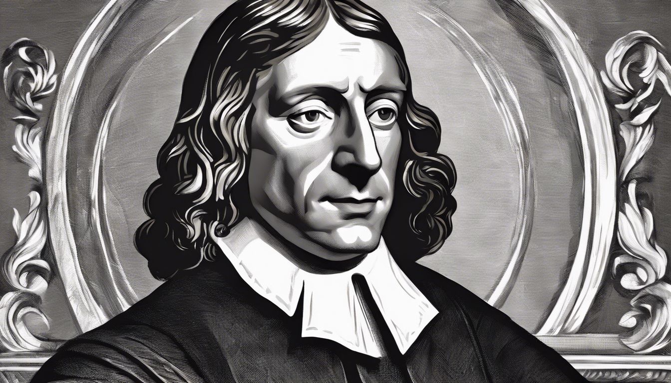 🎭 John Milton (1608) - Poet and intellectual, known for the epic poem "Paradise Lost."