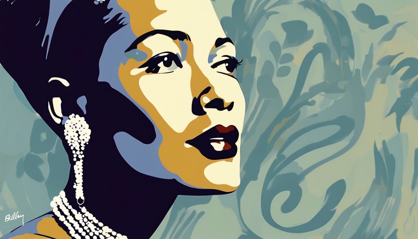 🎶 Billie Holiday (1915-1959) - American jazz and swing music singer