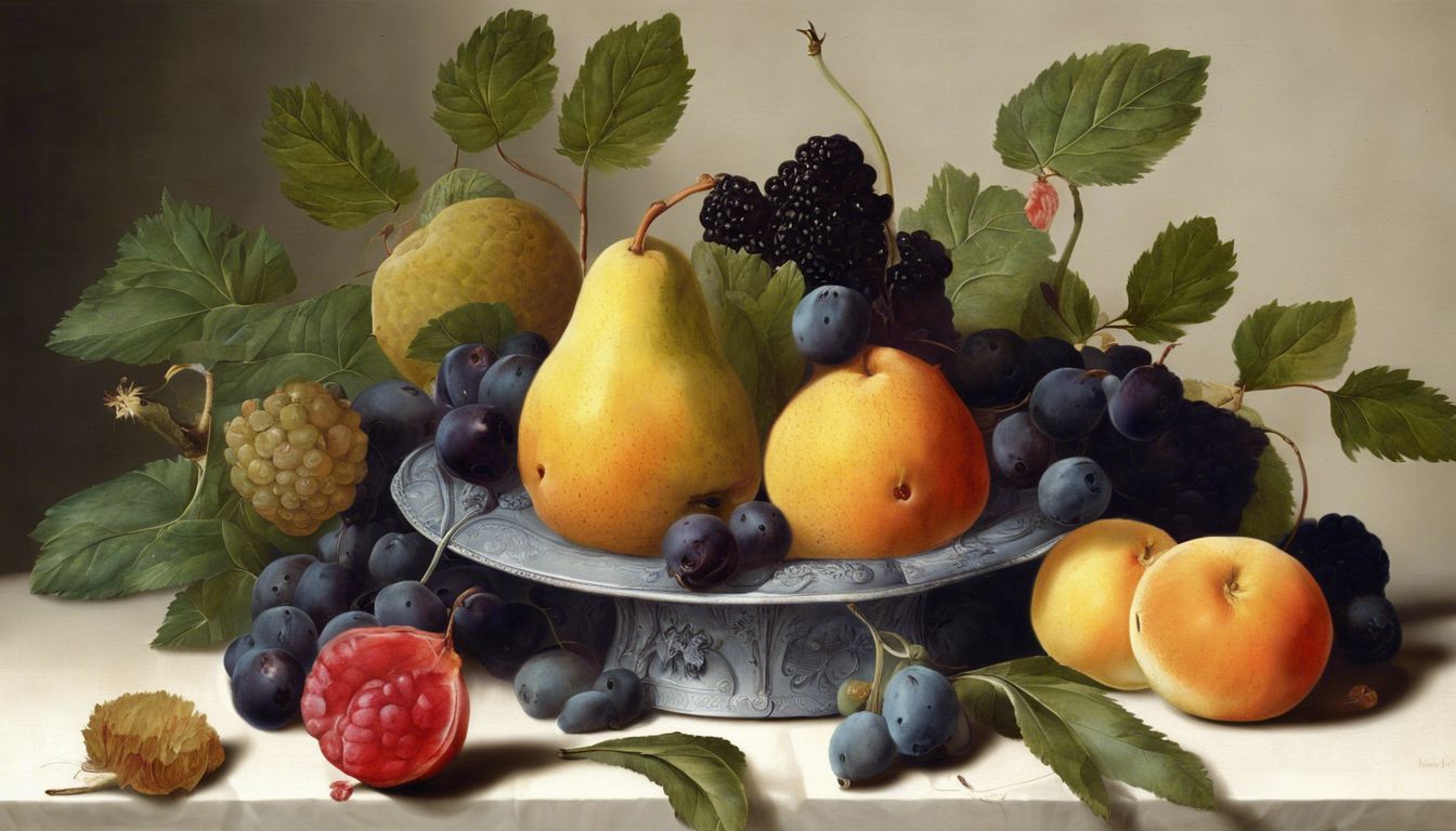 🎨 Louise Moillon (1610) - French still-life painter known for her botanical and fruit pieces