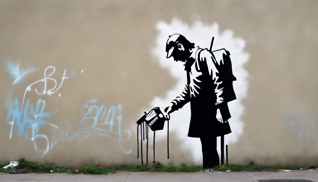 🎨 Banksy (1974) - Graffiti artist and political activist