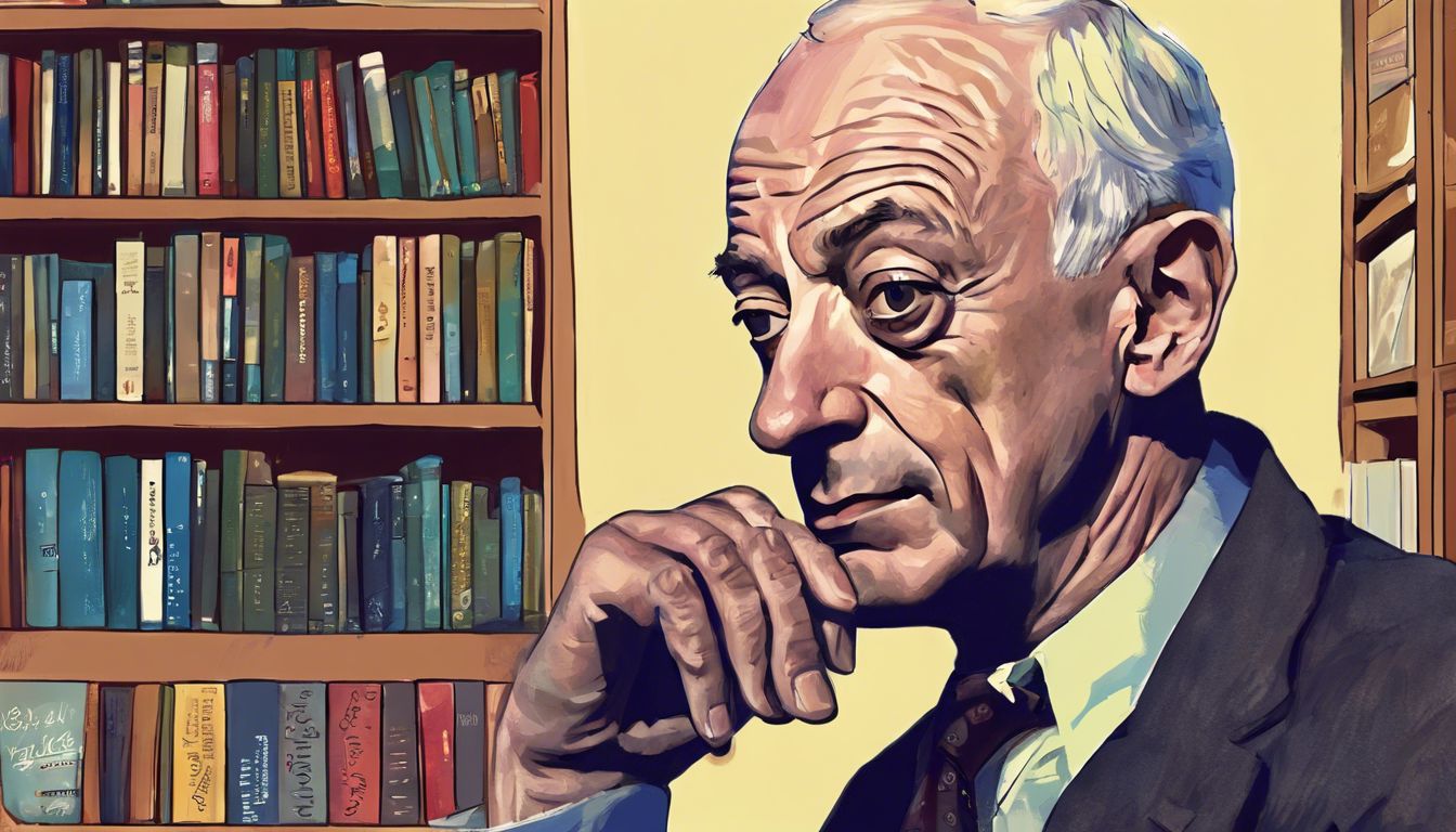 📚 Saul Bellow (June 10, 1915) - Canadian-American writer known for his vivid characterizations of modern urban life and awarded the Nobel Prize in Literature in 1976.