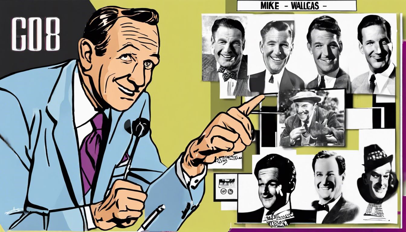🖋️ Mike Wallace (1918-2012) - Journalist, game show host, actor, and media figure
