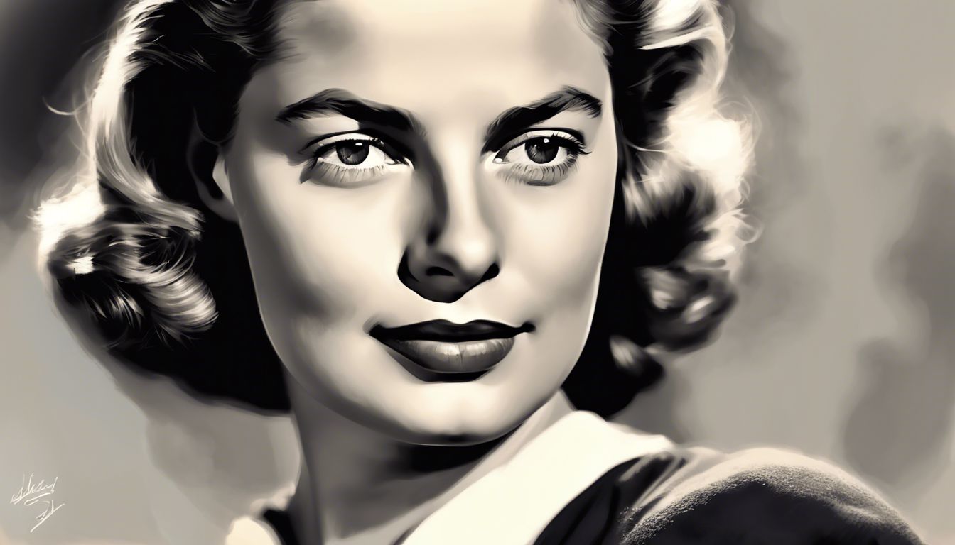 🎭 Ingrid Bergman (1915) - Swedish actress who starred in European and American films, television movies, and plays.