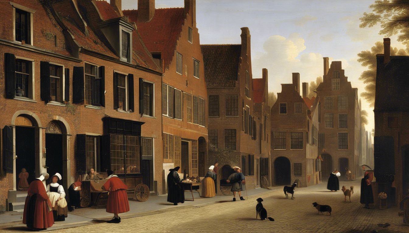 🎨 Pieter de Hooch (1629) - Dutch Golden Age painter famous for his genre scenes