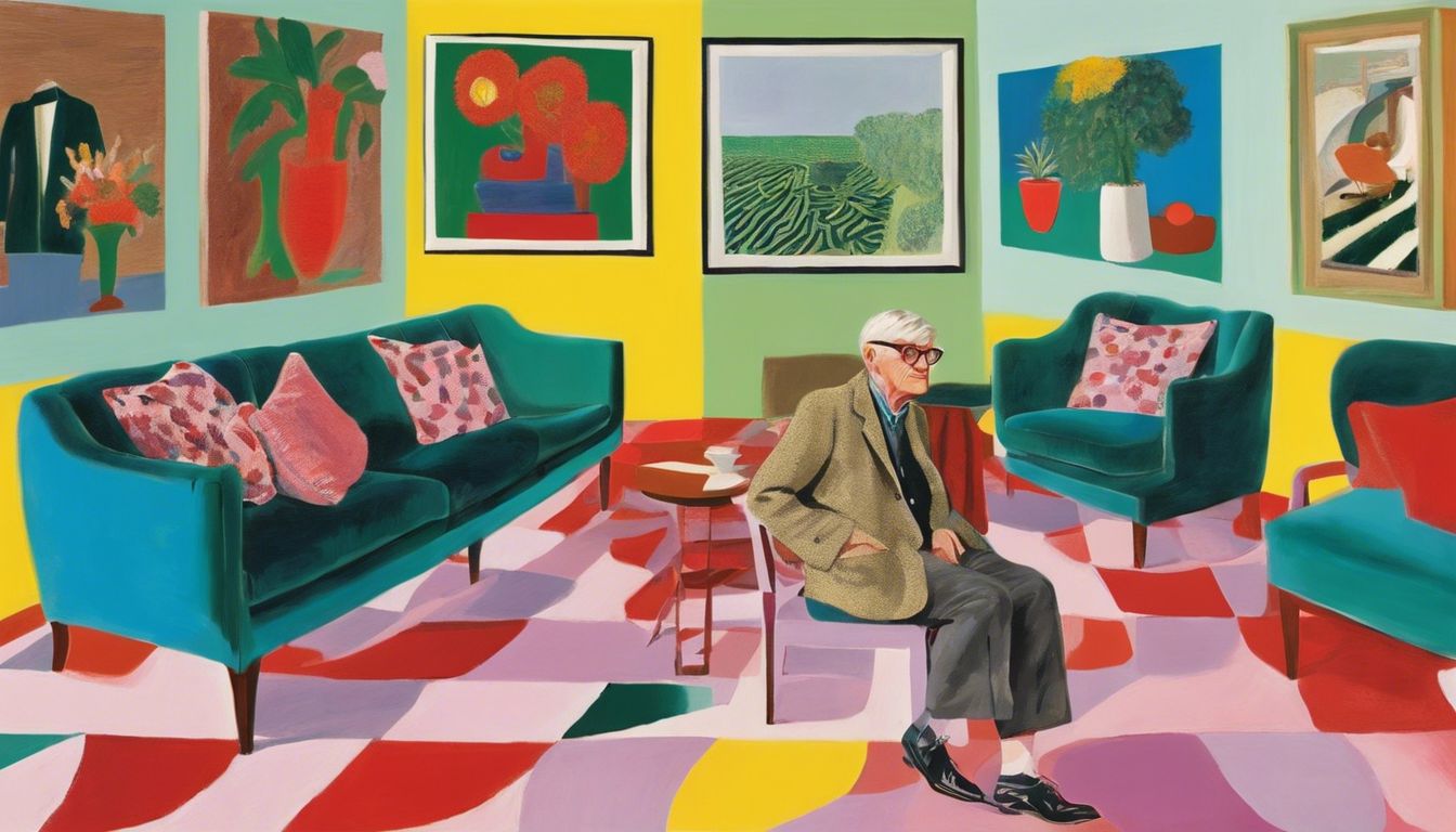 🎨 David Hockney (July 9, 1937) - Painter, draughtsman, printmaker, stage designer, and photographer, considered one of the most influential British artists of the 20th century.