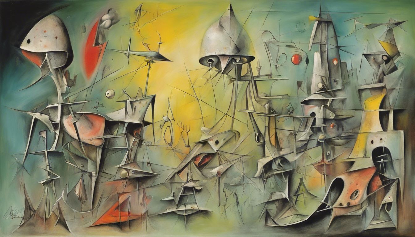 🎨 Roberto Matta (November 11, 1911) - Chilean painter, a key figure in abstract expressionism and surrealism.