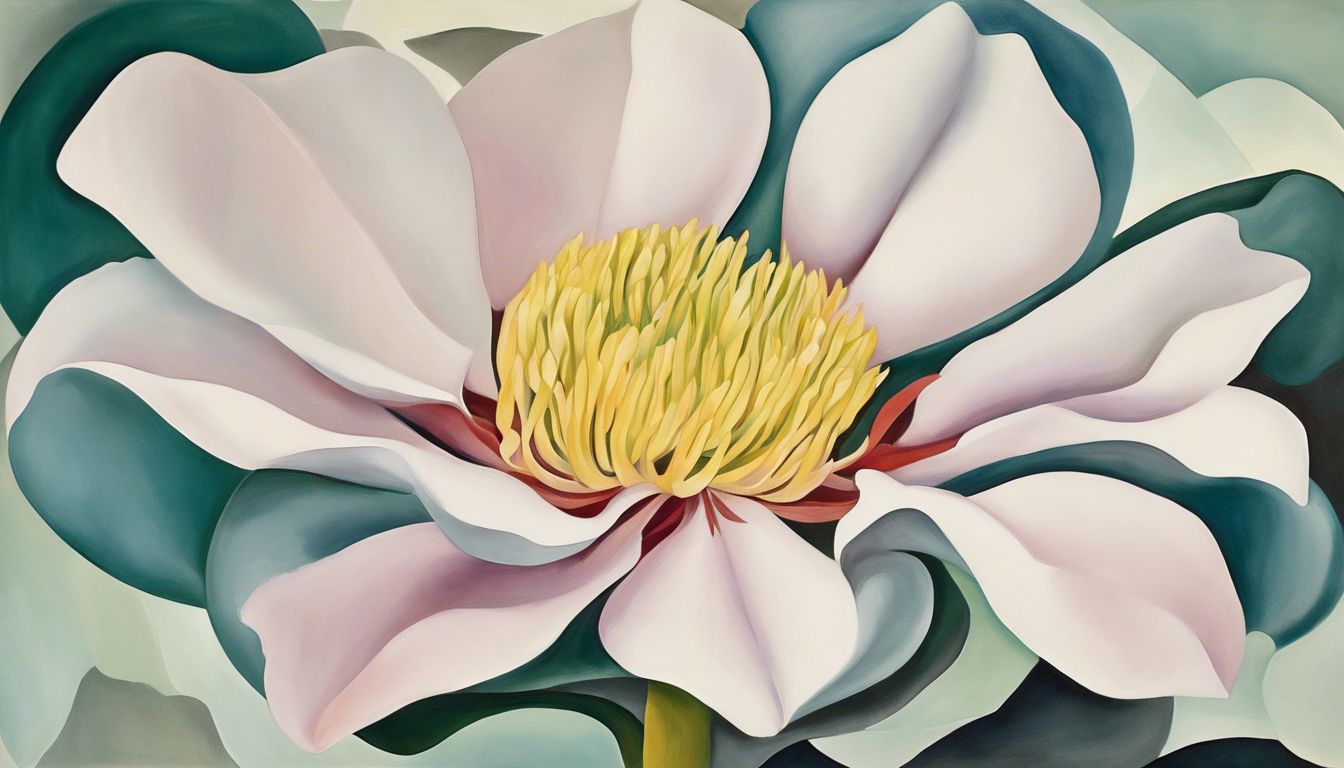 🎨 Georgia O'Keeffe (1887) - Major figure in American art renowned for her paintings of enlarged flowers, New York skyscrapers, and New Mexico landscapes.