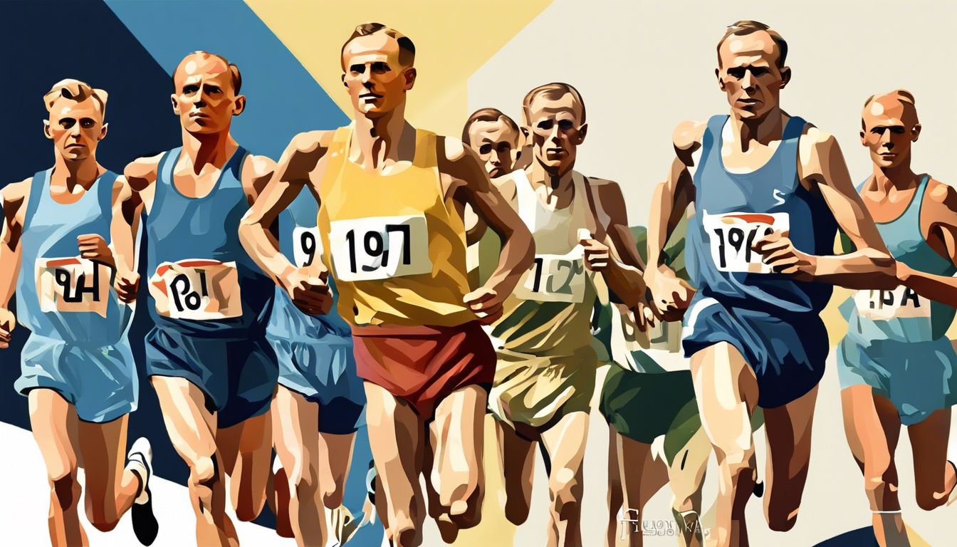 🏅 Paavo Nurmi (1897-1973) - Finnish long-distance runner and multiple Olympic gold medalist.