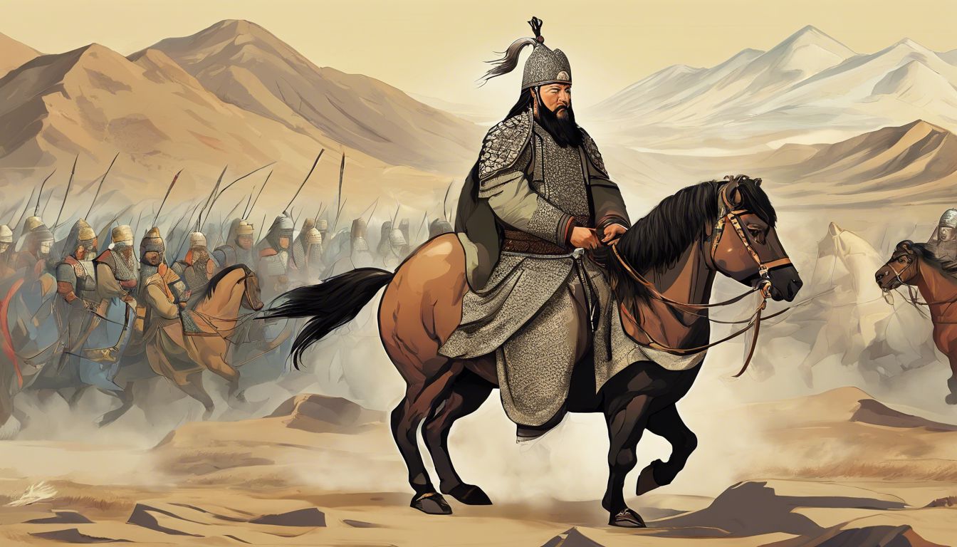 🇲🇳 Genghis Khan, Conquest of Persia, His continued expansion into the Persian territories dramatically reshaped the region, integrating vast areas into the Mongol Empire and impacting its culture and administration.