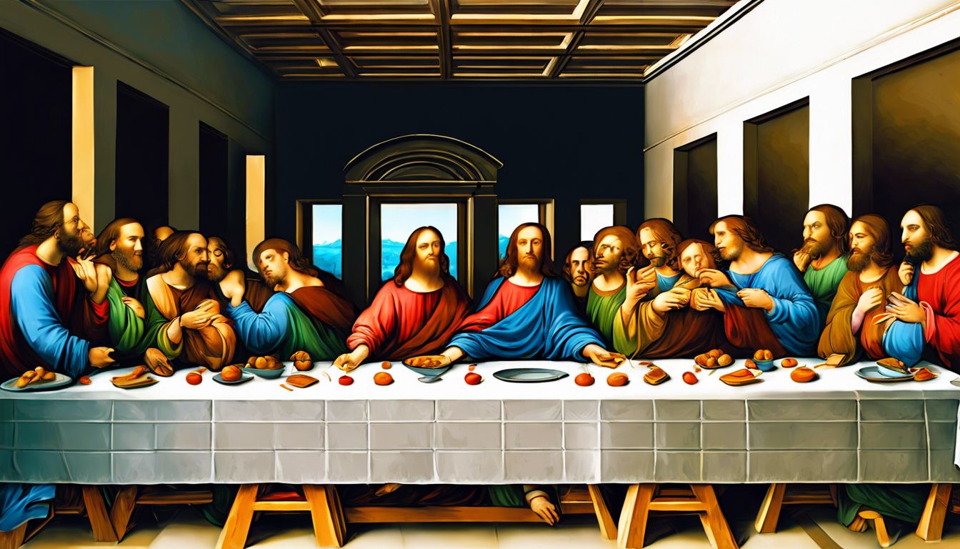 🇮🇹 Leonardo da Vinci, Artistic Achievement, 'Leonardo da Vinci began painting 'The Last Supper' in Milan, creating what would become one of the most iconic works of the Renaissance.'