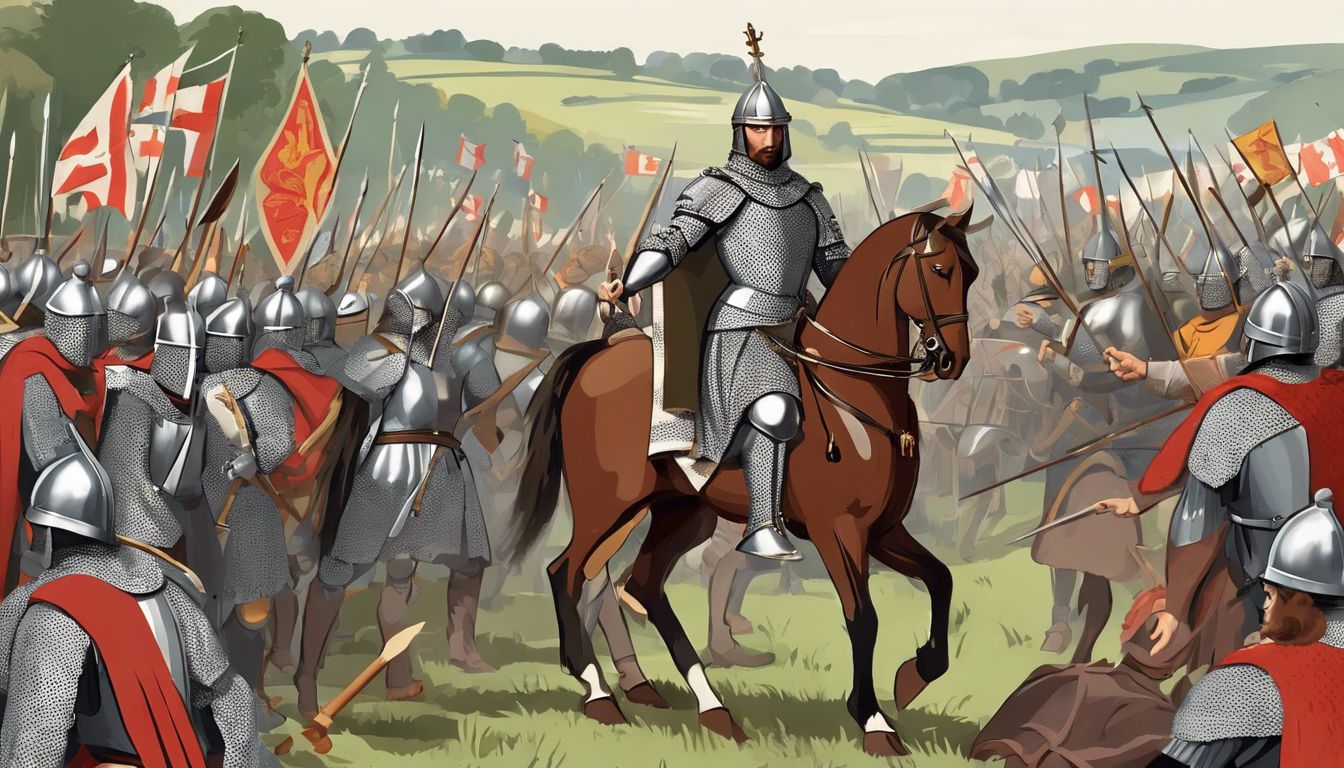 🇬🇧 Simon de Montfort, Victory at the Battle of Lewes, His triumph led to the first English Parliament with a form of representative governance, a foundational step in the development of modern parliamentary democracy.