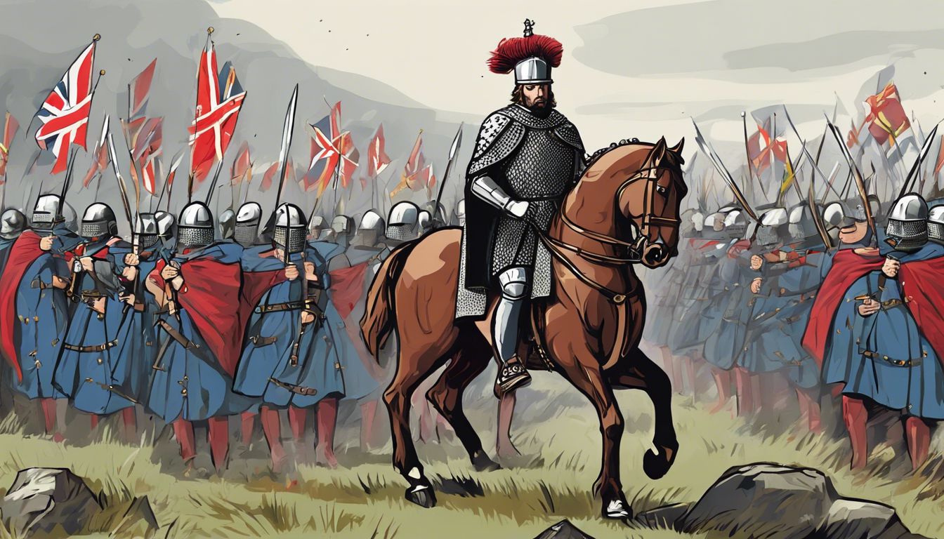 🇬🇧 Edward I of England, Invasion of Scotland, This marked the start of the long series of military conflicts known as the Wars of Scottish Independence.