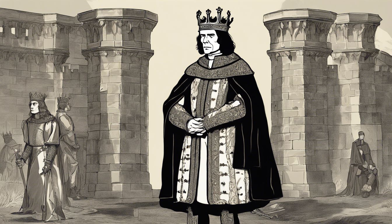 🇬🇧 Richard III, Controversial Reign, 'Richard III ascended to the English throne amid controversy, marked by his alleged involvement in the disappearance of his nephews, the Princes in the Tower, and his subsequent defeat and death in 1485.'