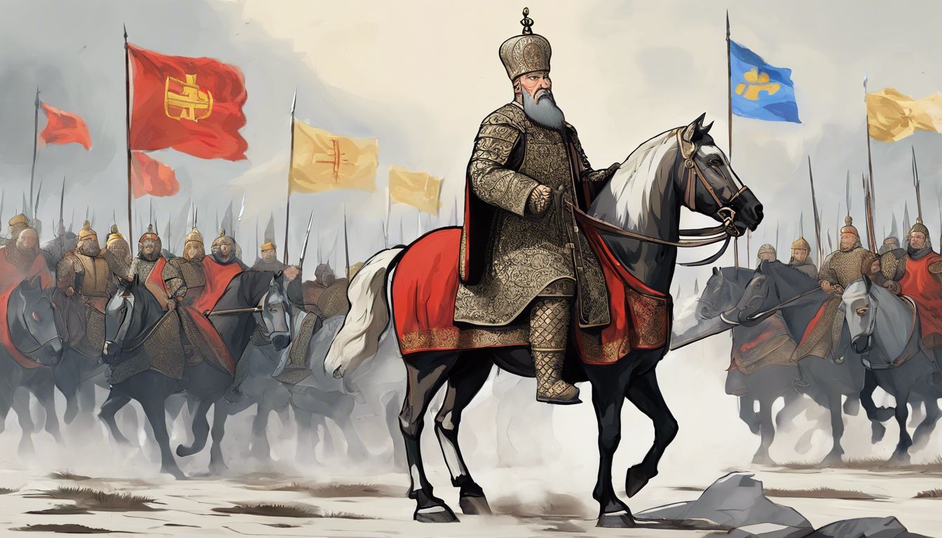 🇷🇺 Ivan III, Stand Against the Mongols, 'Ivan III of Russia refused to pay tribute to the Mongol Khan, symbolically asserting Russian independence and marking the decline of Mongol influence over Russia.'