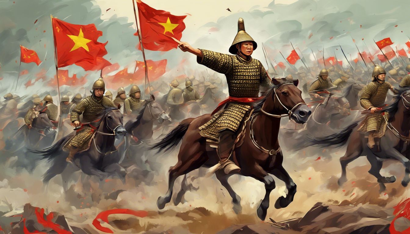 🇻🇳 Trần Hưng Đạo, Victory at the Battle of Bạch Đằng, His leadership repelled a major Mongol invasion in Vietnam, preserving Vietnamese independence and culture.