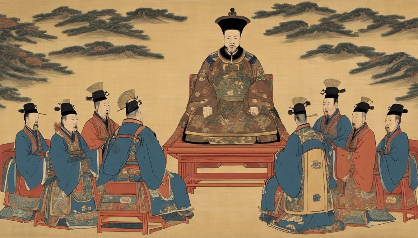 🇨🇳 Chenghua Emperor, Ming Patronage, 'The Chenghua Emperor ascended to the throne of China and his reign was marked by a flowering of culture, albeit also by corruption at court, particularly under the influence of his consorts.'