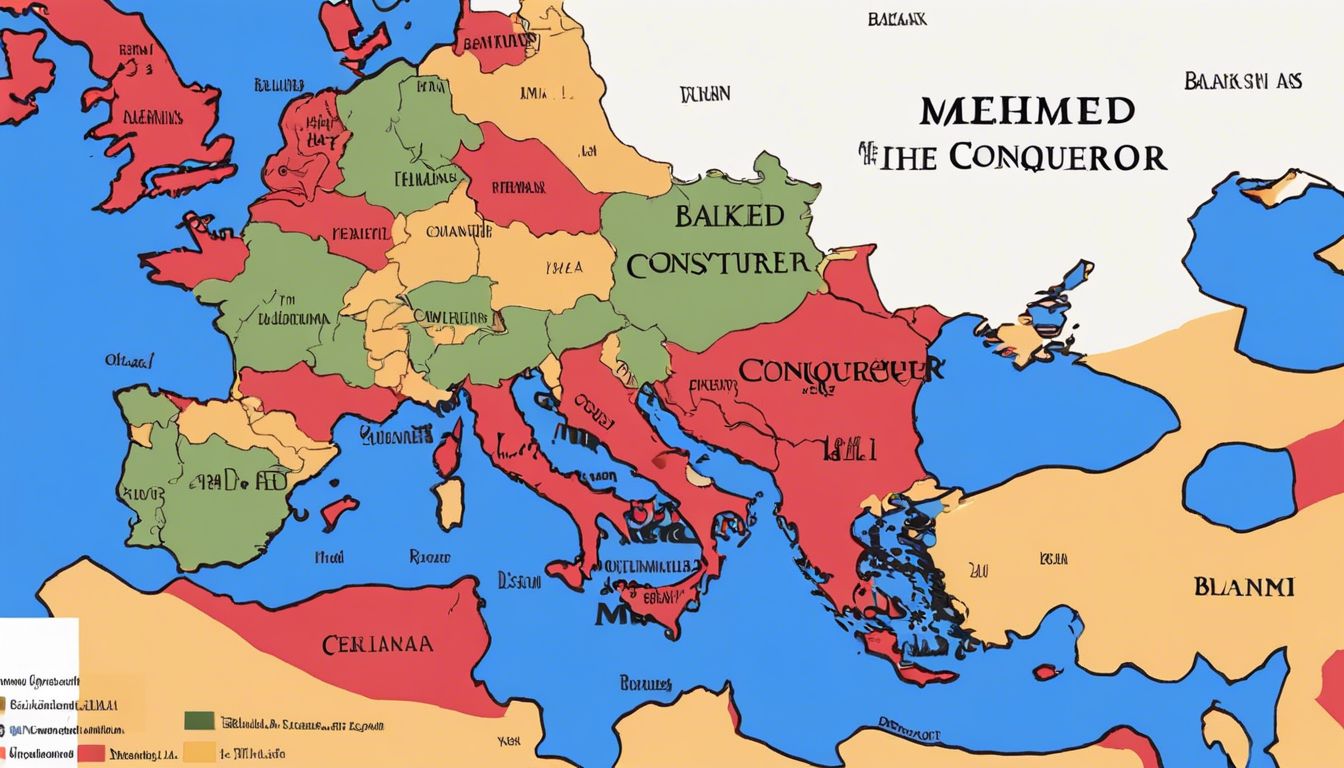 🇹🇷 Mehmed the Conqueror, Balkan Expansion, 'Following his conquest of Constantinople, Mehmed II expanded Ottoman control into the Balkans, further cementing Ottoman rule in Southeast Europe.'