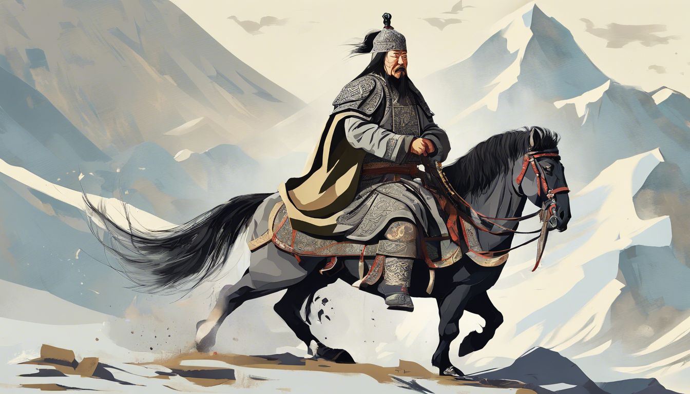 🇲🇳 Genghis Khan, Death and legacy, His death marked the peak and division of the Mongol Empire, his legacy shaping Eurasian history for centuries.