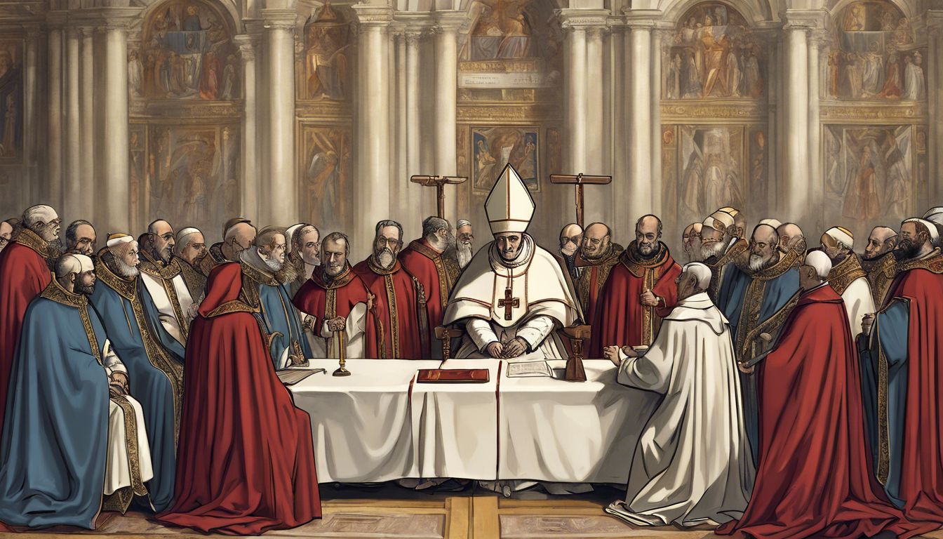 🇻🇦 Pope Gregory X, Convening the Second Council of Lyon, His efforts aimed to reform the church and manage the relationship between the papacy and the secular rulers of Europe.