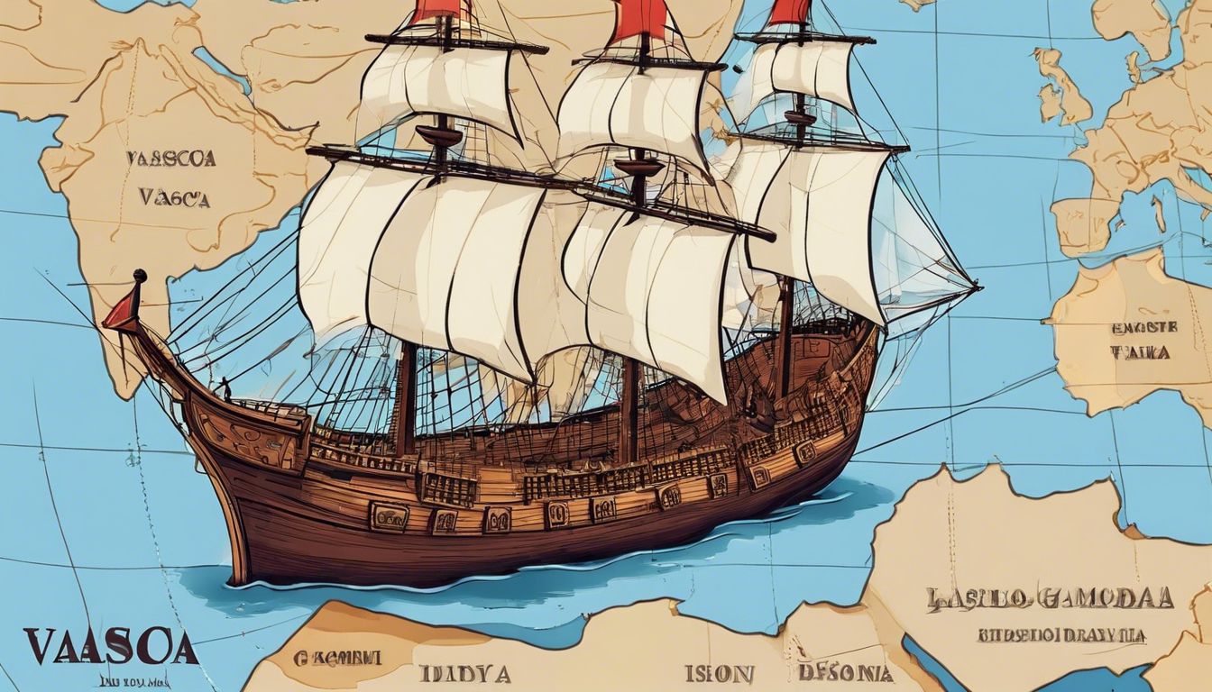 🇮🇳 Vasco da Gama, Sea Route to India, 'Vasco da Gama set sail from Lisbon, successfully reaching Calicut in India in 1498, establishing a sea route from Europe to Asia and dramatically altering the global economy.'